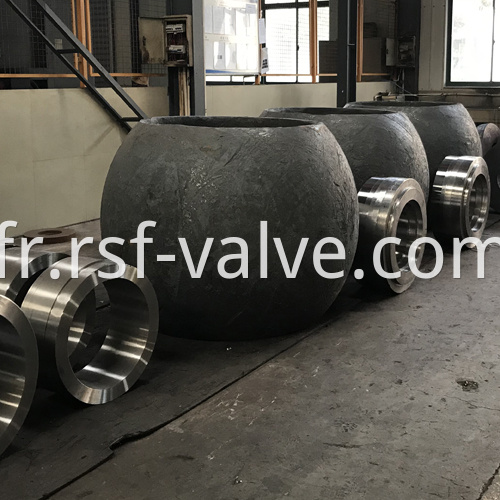 Ball Valve Part Rough Machining Body Ball